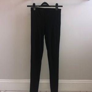 Leith (Nordstrom) black stretch pants size XS